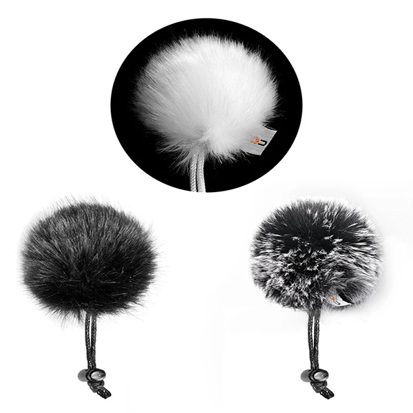 CVM-MF1 3pcs Mini Deadcat Lavalier Microphone Cover High-quality Wind muff For A