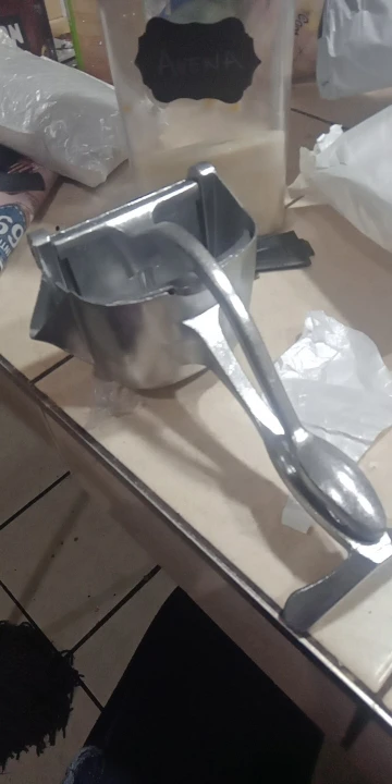 Manual Juice Squeezer Aluminum Alloy Hand Pressure Juicer Pomegranate Orange Lemon Sugar Cane Juice Kitchen Bar Fruit Tools Acce photo review