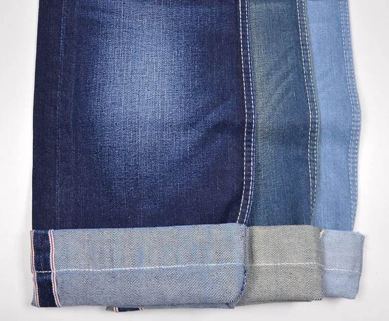 

10.64Oz 3yards Lot Stretch Selvedge Denim Cloth For Causal Pants Jeans Shorts Apron Wholesale And Drop Shipping W184617