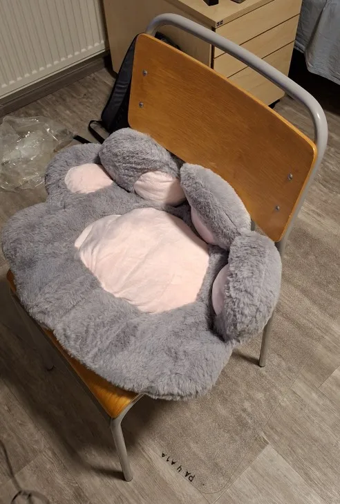 Almofada Patinha Fofeza® de Pelúcia