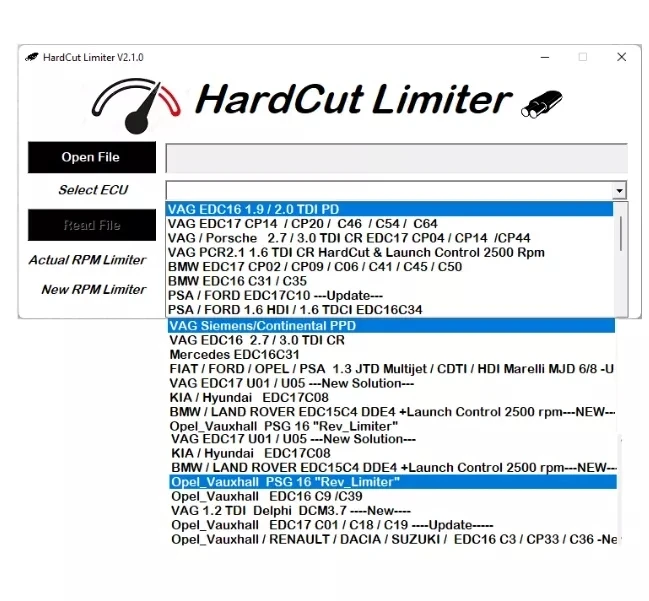 2024 Newest HardCut Limiter Diesel + Petrol Engines + Pop&Bang Software 3 IN 1 PACKAGE
