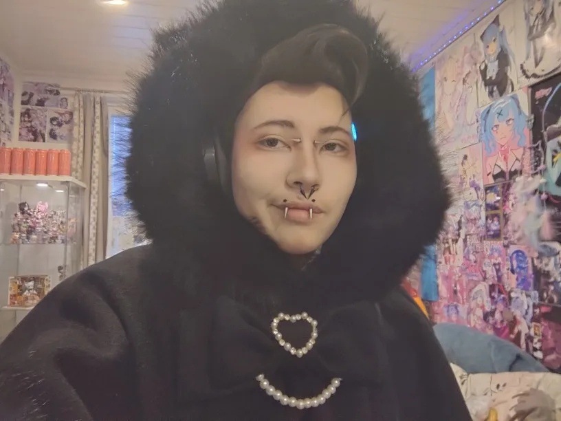 Hooded Fluffy Cat Eared Cloak photo review