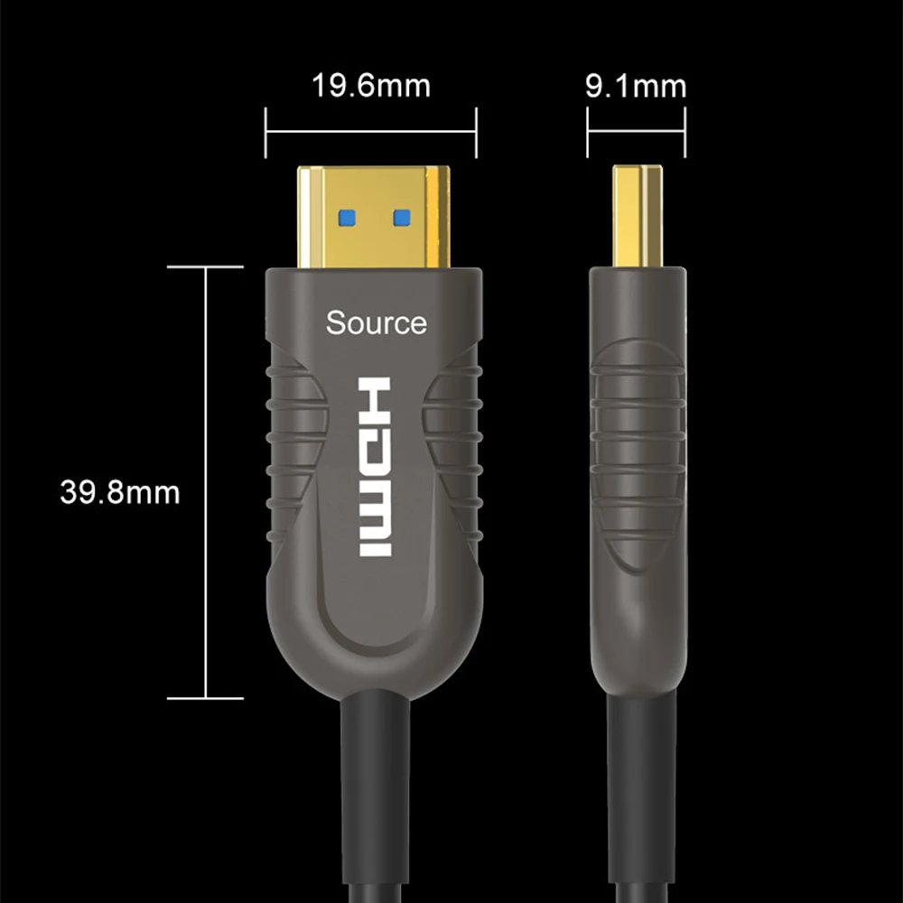 10m/15m Optical Fiber 8k 60hz Hdmi 2.1 Cable 48gbps 4k 120hz 144hz