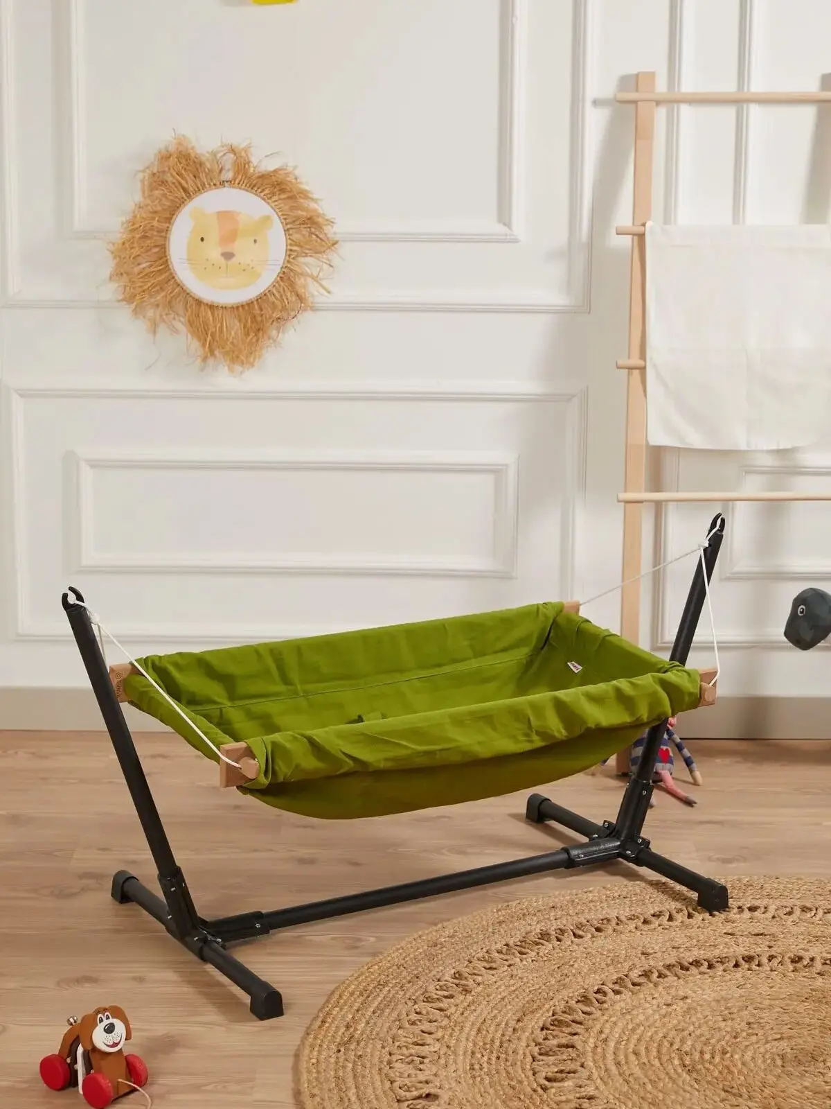 

2023 Wooden Iron Baby Kids Bed Crib Play With Stand New Born Safe Baby Cot Bouncer Hammock Rocking Nursery Furniture Rocker