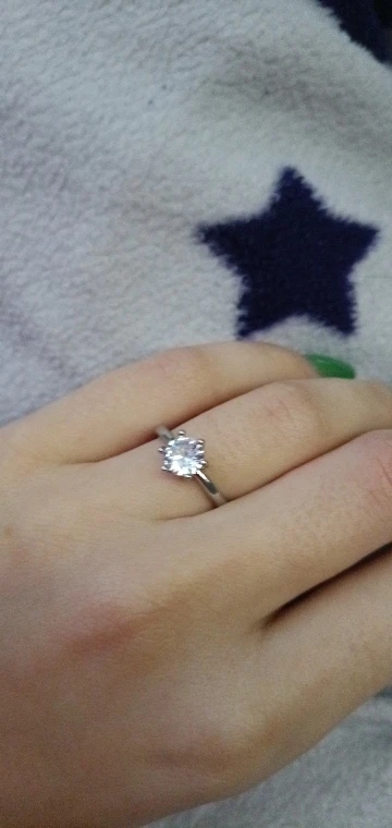 Elegant Classic Real 925 Sterling Silver Ring photo review