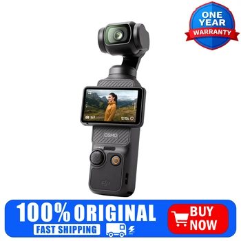 DJI Osmo Pocket 3, Vlogging Cameras with 1'' CMOS & 4K/120fps Vlog Camera, 3-Axis Stabilization, Fast Focusing