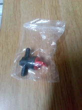 Rubinetto Carburante Metallo 8 Mm Per Moto E Scooter - Valvola ON-OFF Rossa, Universale - Foto 12