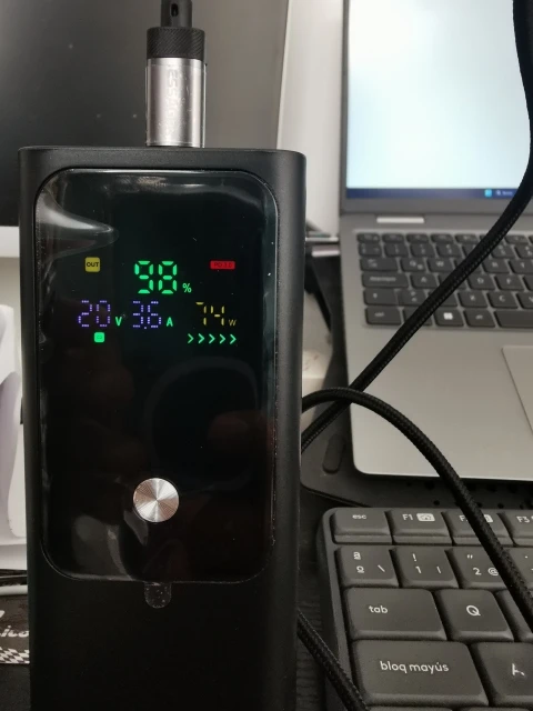 QOOVI PD 100W Power Bank 20000mAh External Battery Capacity Fast Charging Portable Charger Powerbank photo review