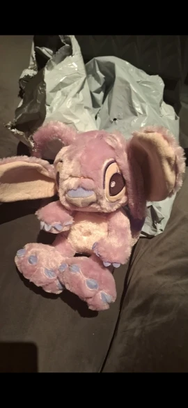 Lilo & Stitch Couple Plush Models | Cute Cartoon Stuffed Dolls • Kawaii Pendant Toys