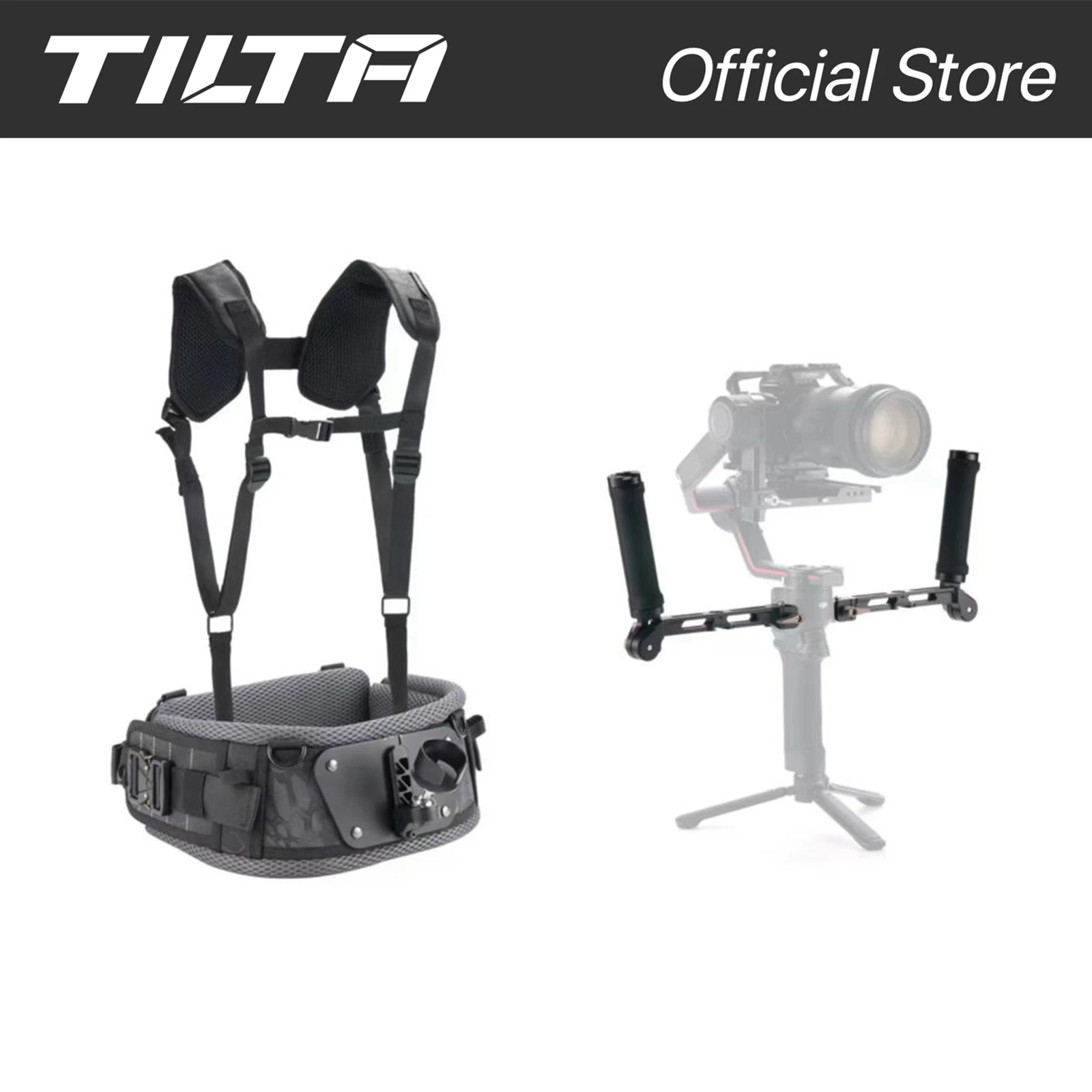 帯電防止処理加工 TILTA 軽量ジンバルサポートベストDJI Ronin RS2