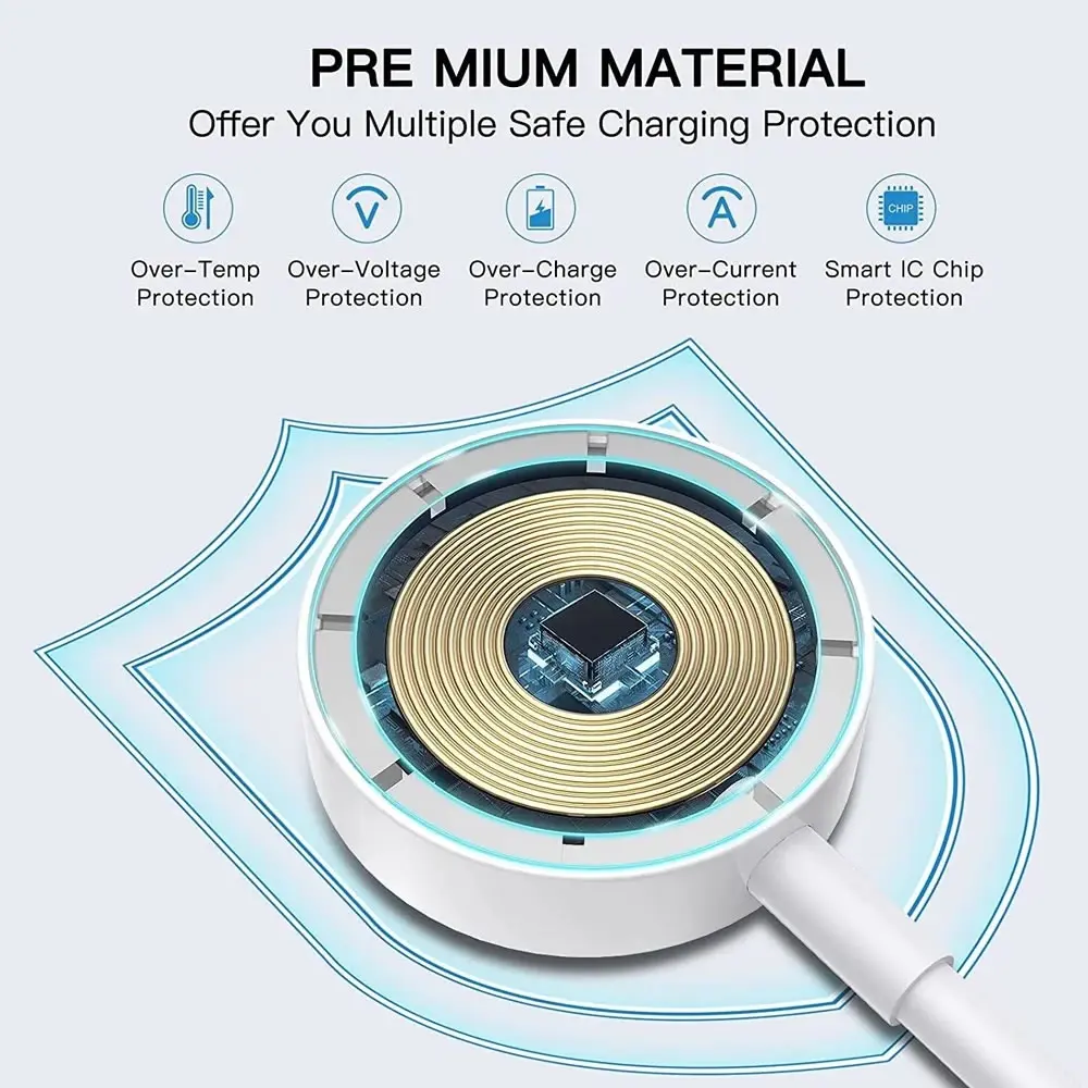 Versatile 5-in-1 Magnetic Charging Cable