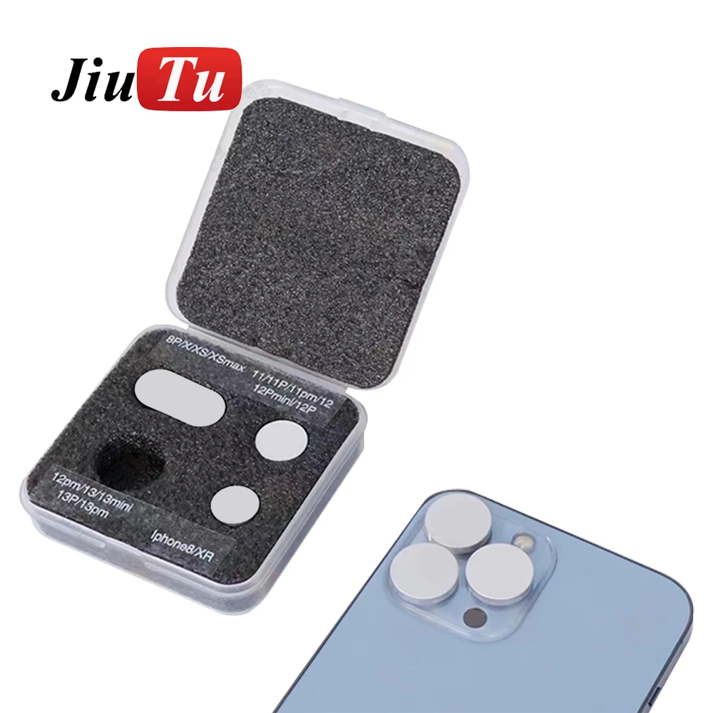 Full Set Camera Cover Laser Machine Separating Protecting Cover Phone Back Glass Repair Tools for iPhone 8-13 Promax Back Camera