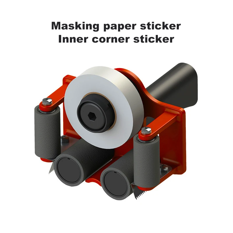 InnerCornerMaskingTapeDispenserTexturedPaperPastingMachine