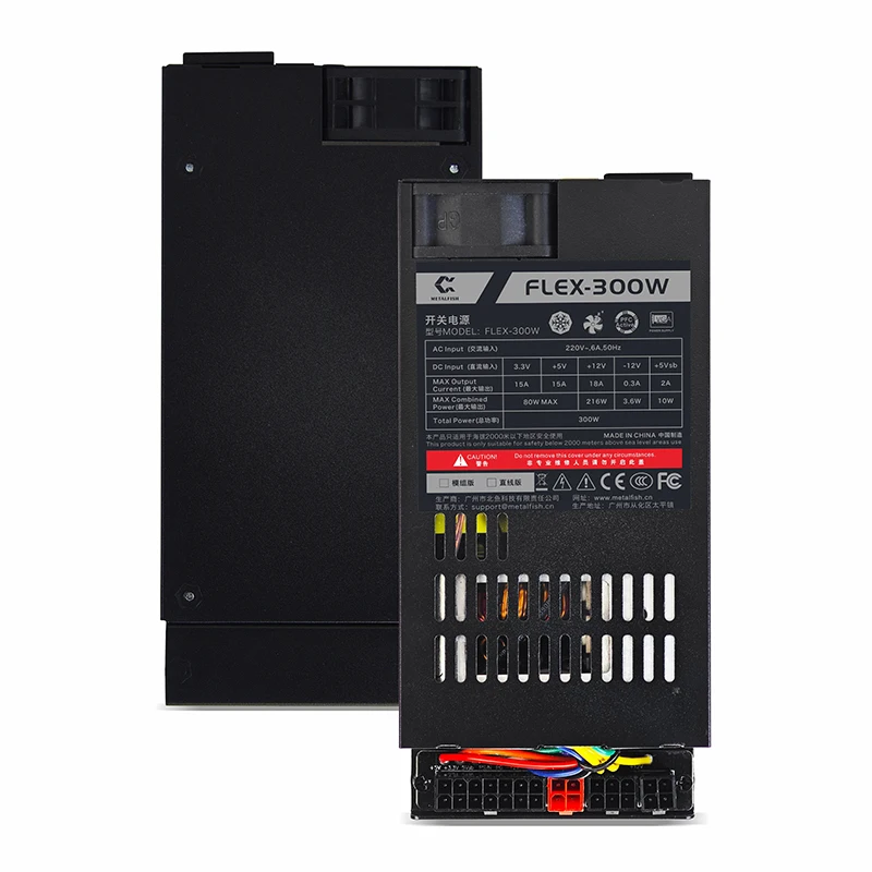 Fonte de Alimentação para pc Mini Itx Flex 300w Psu Modular Completa Atx 1u Pequeno Nas Pos Aio Computador Compacto - Imagem 3