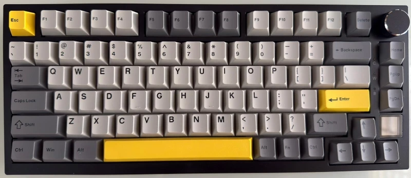 Ajazz AK820/AK820Pro Teclado mecánico para juegos Bluetooth 5,1/teclado personalizado inalámbrico/con cable C con perilla junta de intercambio en caliente photo review