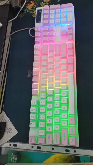 YINDIAO K500 Wired Low Profile Keyboard with Numpad photo review