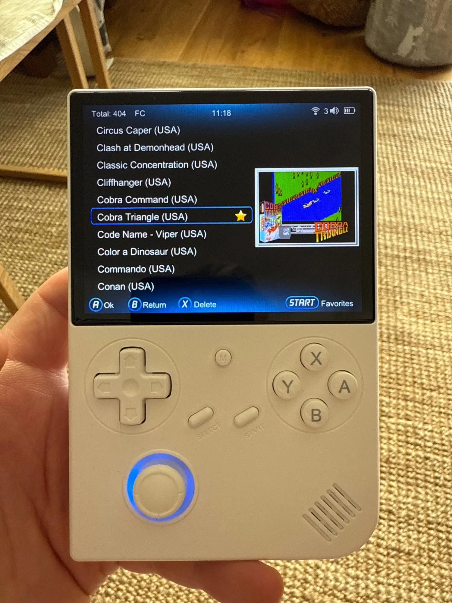 ANBERNIC RG40XX V photo review