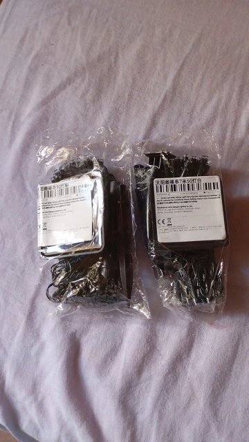 Guirnalda de luces Led Solar para jardín, lámpara impermeable para exteriores, 6V, para Navidad, vacaciones, fiesta, decoración del hogar, 20/50 photo review