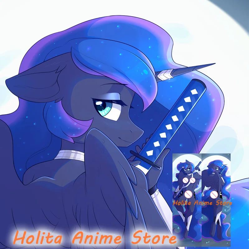 Dakimakura Anime Luna Double sided Print Life-size Body Pillow