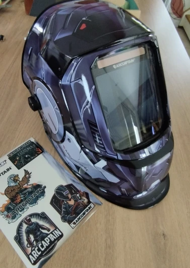 Welding Mask MIG MAG TIG Welding Helmet Face Cap Solar Cell Powered Auto Darkening Welding Helmet Welding Mask photo review
