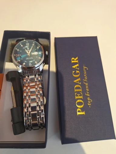 POEDAGAR Luxury Watch for Men photo review