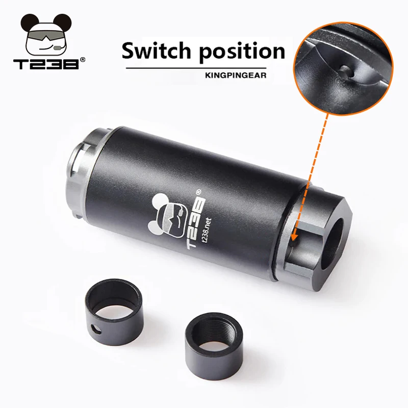 T238 Tracer Unit for BB/NERF/Gel Ball Blasters Airsoft Paintball Tracer Unit with Fluorescence Spitfire Effect Toy Accessories 4 T238 Tracer Unit for BB/NERF/Gel Ball Blasters Airsoft Paintball Tracer Unit with Fluorescence Spitfire Effect Toy Accessories 4