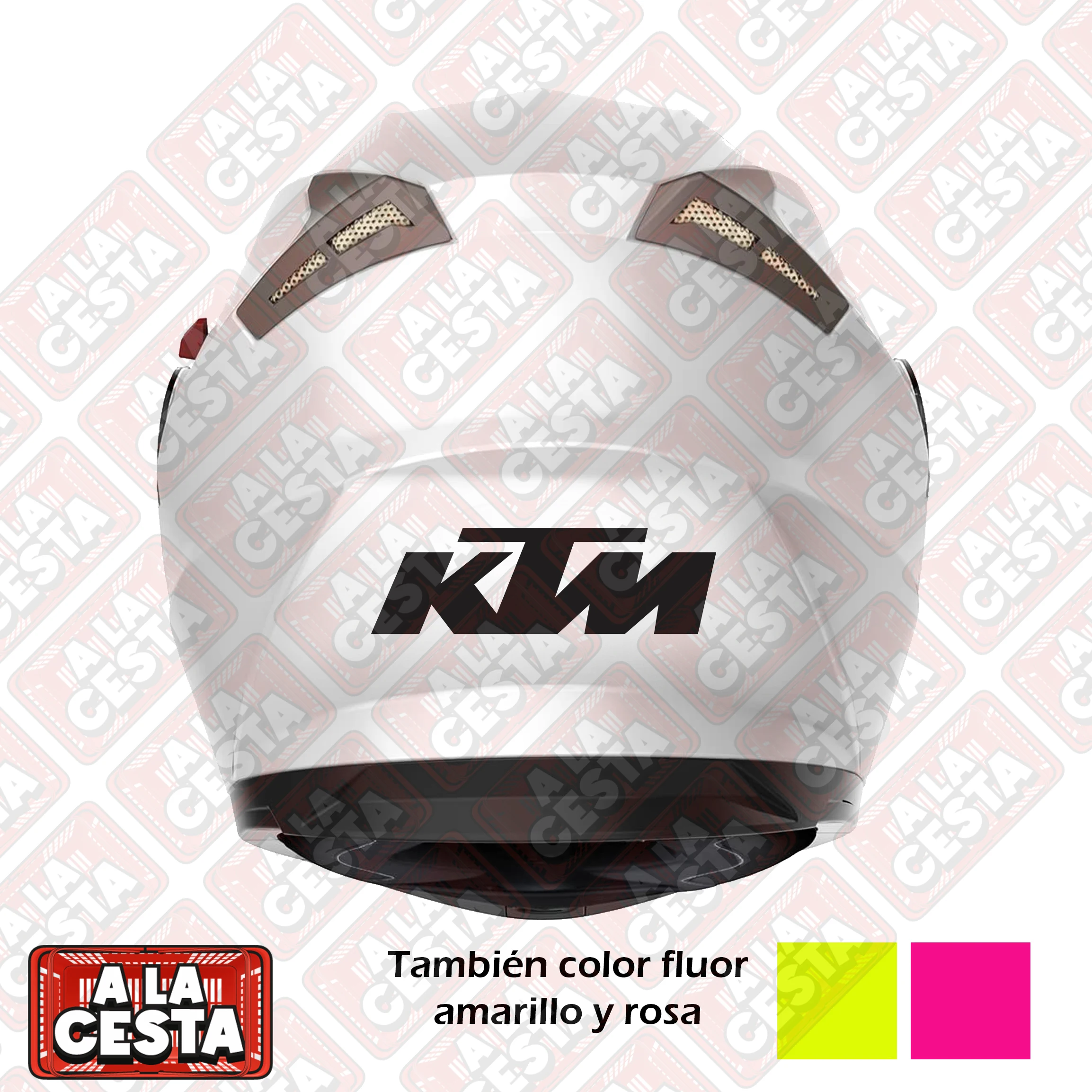 Pack Set 2 Pezzi 2X1 Fire Logo Moto Sticker Sticker Vinile Decorativo Personalizzato Per Moto Da Corsa Bici Casco Da Moto, Divertimento Originale Fluo