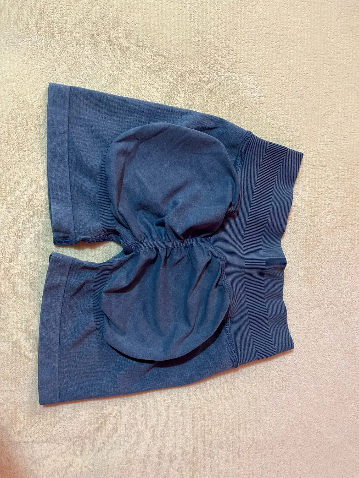 Seamless High Waist Yoga Shorts - Premium Stretch Activewear photo review