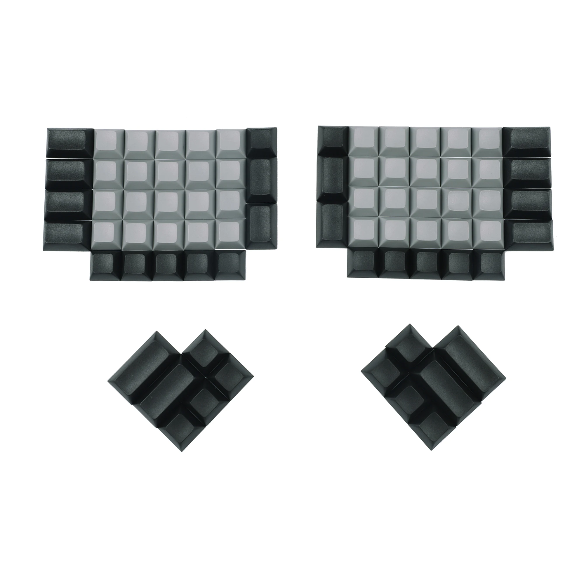 Ymdk-dsa Perfil Pbt em Branco Keycap Grupo Ergo Ergodox Planck Preonic Lily 58 Teclado
