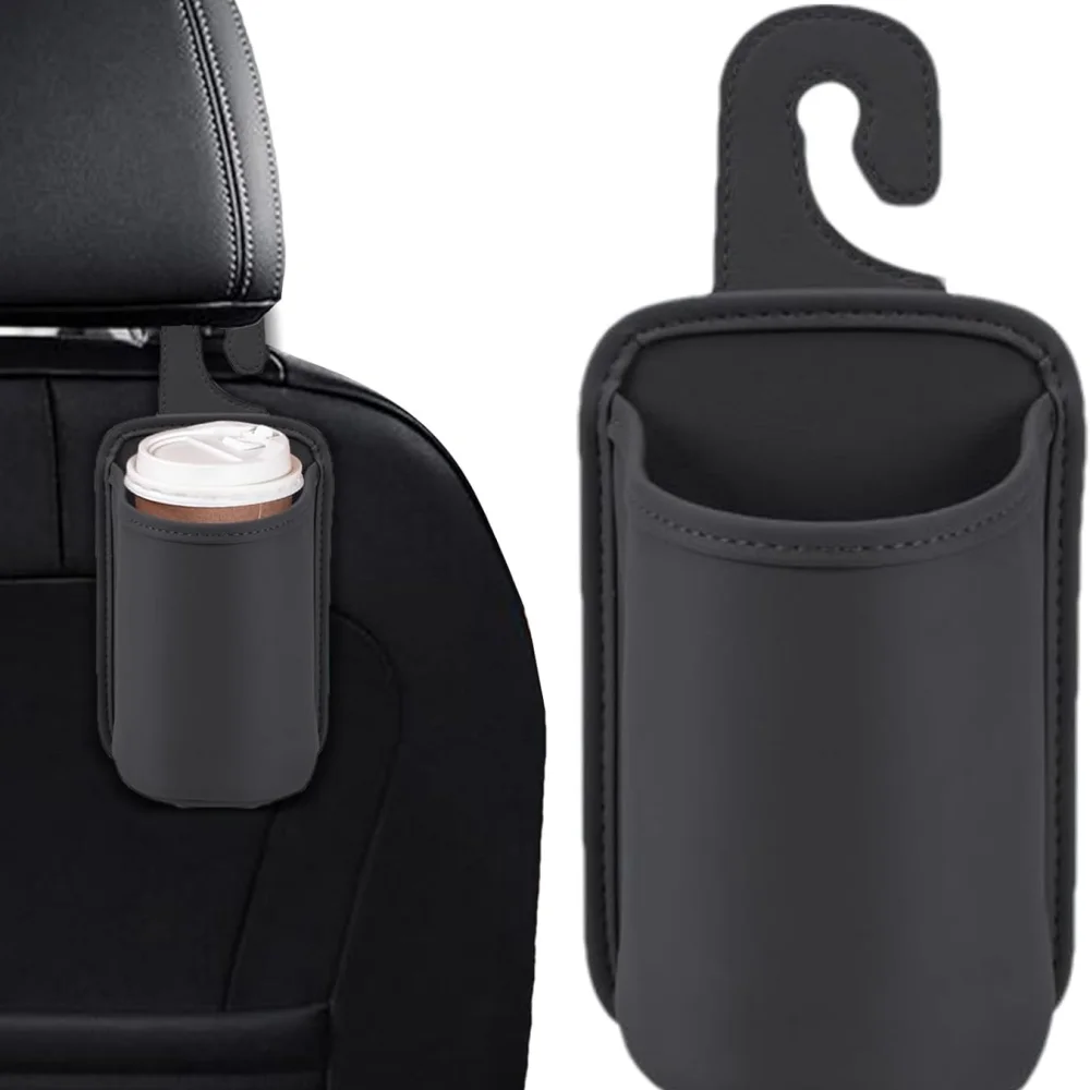 Portabevande per Portiera Auto, Porta Cellulare con Portabevande, Borse Portaoggetti per Auto, Borse Portaoggetti da Viaggio per Auto con Maniglia
