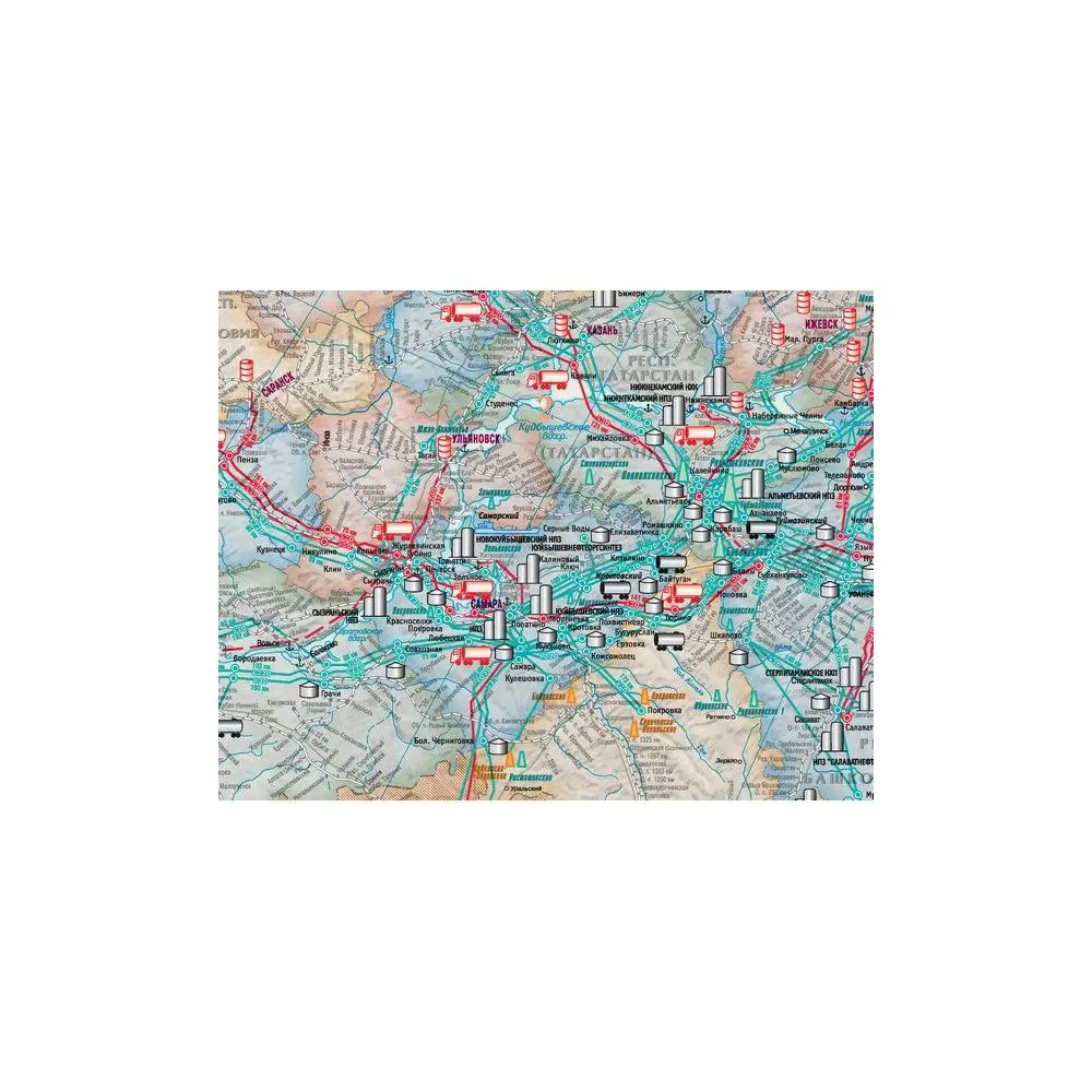 Рисунок 4 - GlobusOff Карта России и сопредельных государств