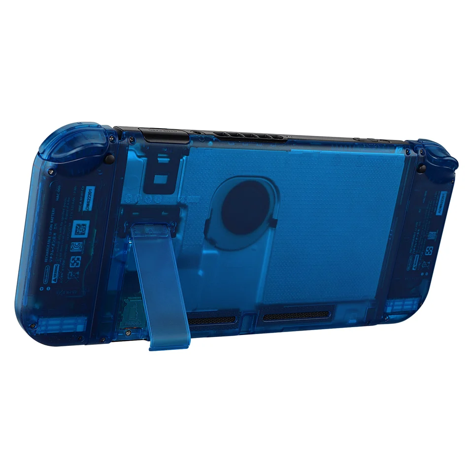 Clear Blue Back Plate Housing for Nintendo Switch