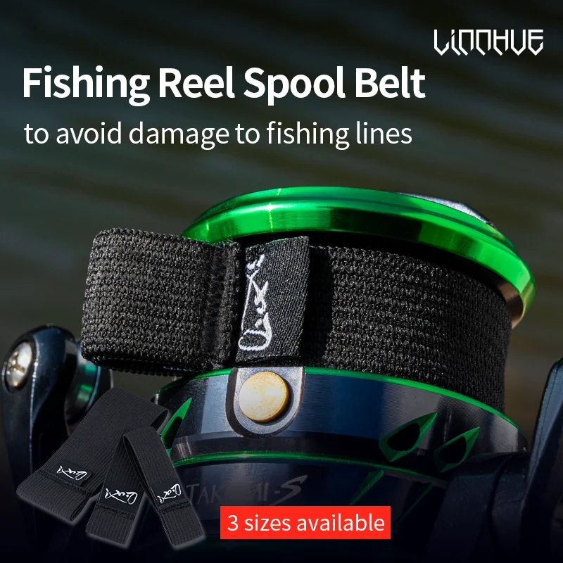 LINNHUE 6PCS/Set Fishing Spinning Reel Spool Belt Flexible Elastic Spool  Protection Belt Band Accessory Fish Tackle Tool Pesca - AliExpress