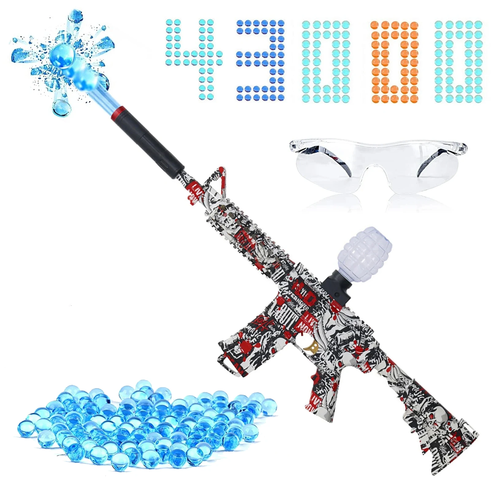 M416ElectricBurstWaterBallGunGameToyGunPistolWeaponCS