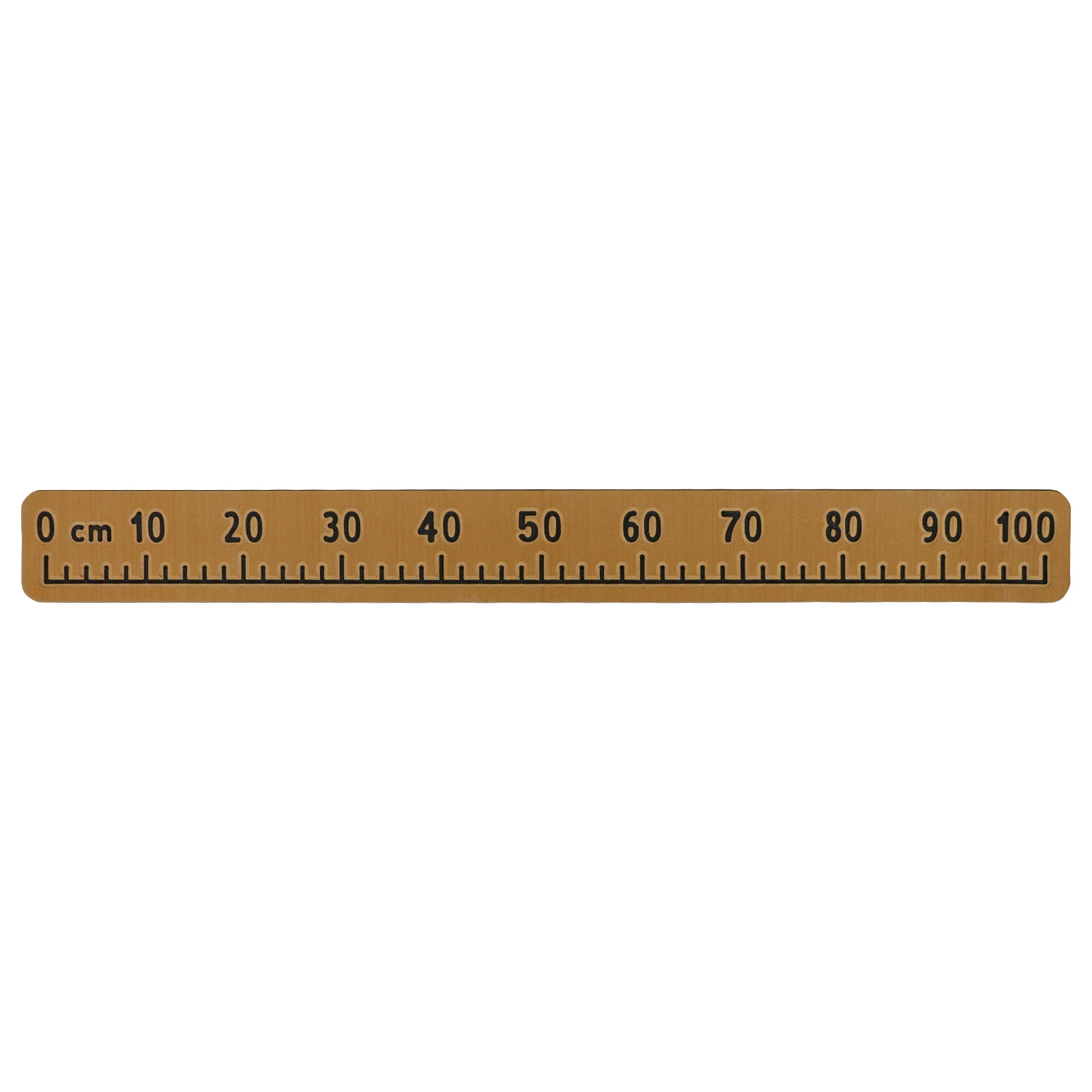 Boat Deck Fishing Ruler Foam Precision Marks 6mm Thickness Etched Numbers Easy to Clean 39 inch High Density Fish Measuring Ruler for Yachts Light