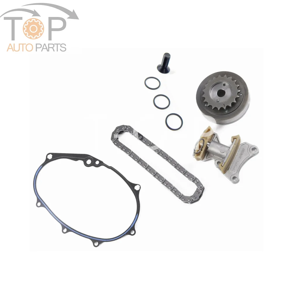 2.0T 8x Camshaft Adjuster Timing Tensioner Chain Bolt Gasket Kit For