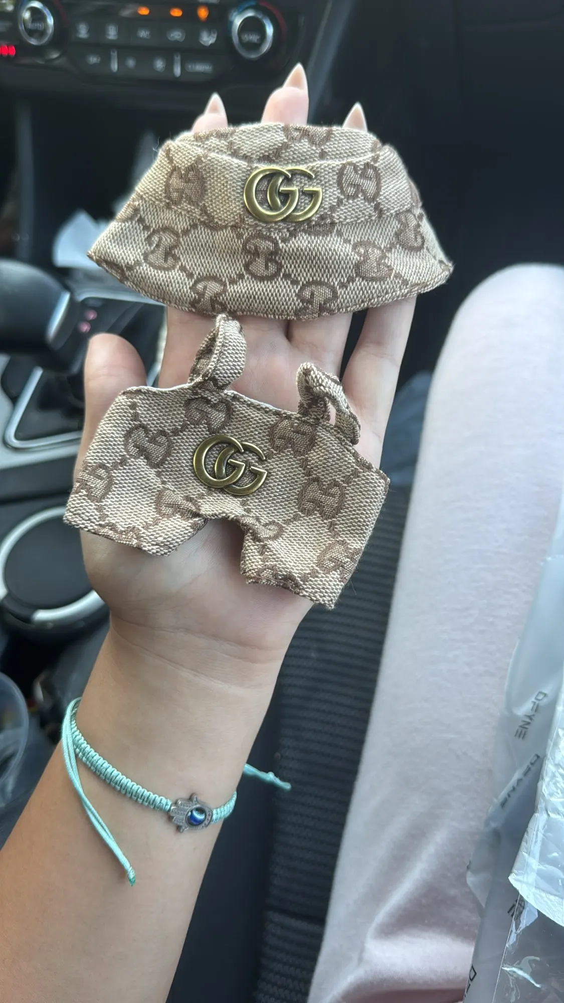 Labubu Doll Clothes - Fashion Overalls for V1/V2 15/17cm Plush Dolls photo review