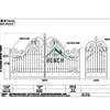 Fancy Driveway Wrought Iron Gates Design For Home China Manufacturers Suppliers 3