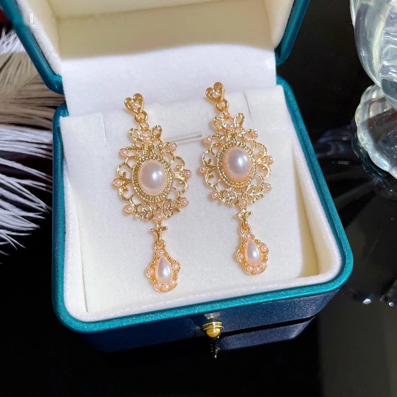 European and American Pearl Earrings Trend Design Temperament Earrings