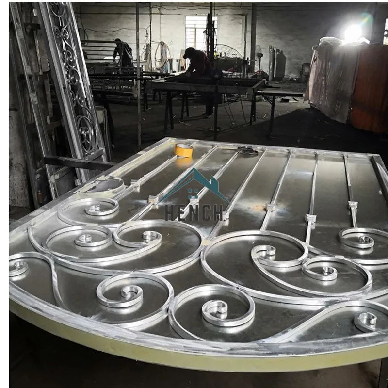 Garden Fence Driveway Wrought Iron Gate Design China Manufacturers Suppliers 4