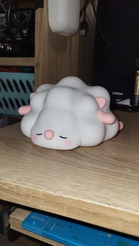 Animal Shaped Night light LED cute panda rabbit light USB charging timed bedside decoration Children's eye protection photo review