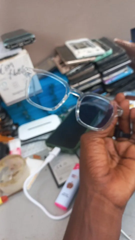 Polygon Square Sunglasses - Hip Hop Fashion Eyewear photo review