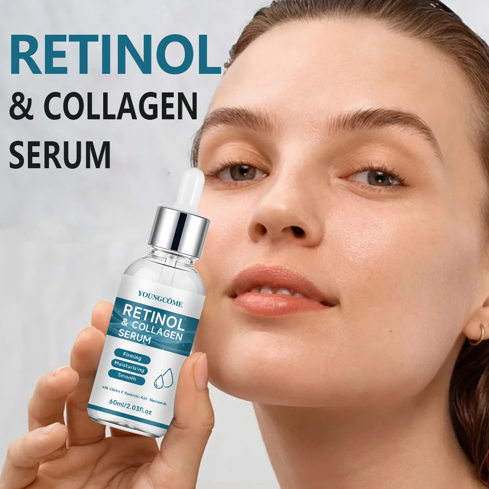 Retinol Serum Anti Wrinkle Face Firm Lifting Anti-Aging & Wrinkle Pore Shrink Moisturizing Collagen Facial Serum Skin Care 2