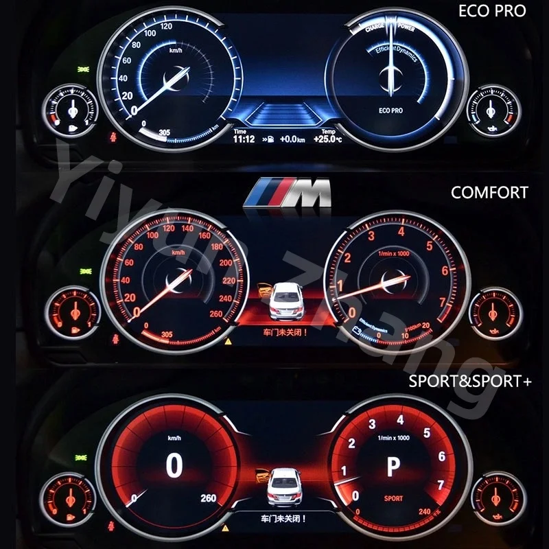 For BMW F-Series56 7 Series X3X4X5X6 Original Full LCD Instrument Panel 6WB, F10F12F02F25F26F15F16,F10 Full Digital Display