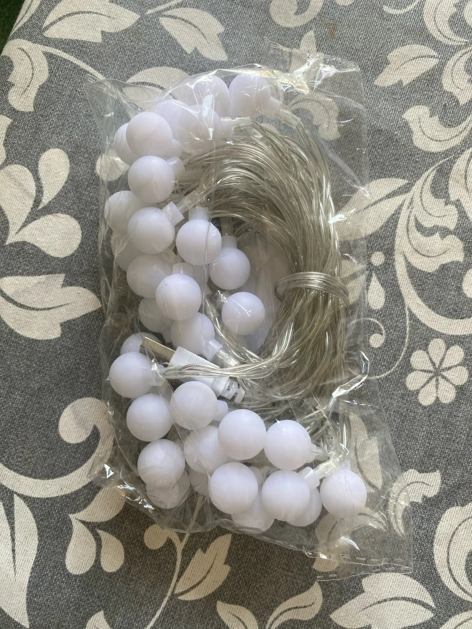 Guirnalda de luces LED con USB y batería, lámpara para exteriores, jardín, boda, decoración de Navidad, 10M photo review