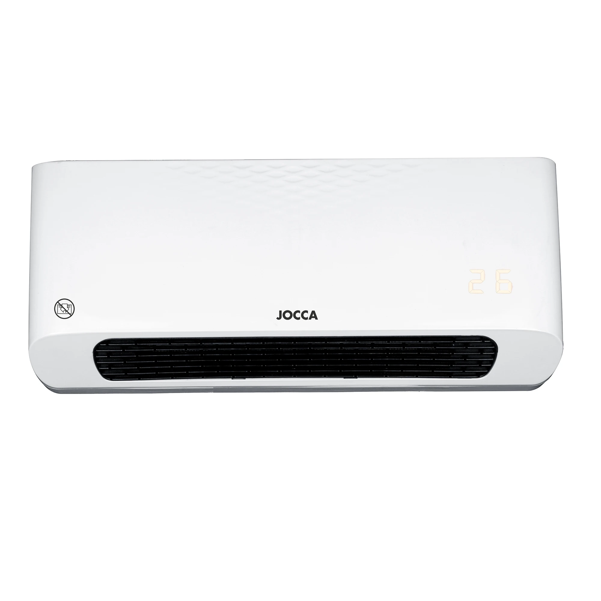 JOCCA wall heater with remote control. Electric air conditioning with two  power levels, thermal, timer, ventilation and LED screen. Safe home heating  with open window detection. - AliExpress