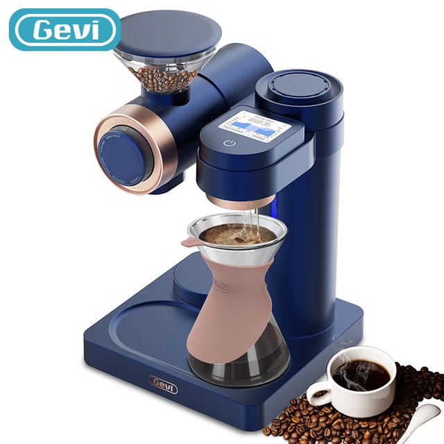 Gevi Drip Coffee Machine 4 Cups Small Coffee Maker with Reusable Filter  Warming Plate Coffee Pot for Home and Office GECMD008-U - AliExpress