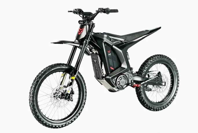 Arctic Leopard Xe PRO S Moto Elettrica da Fuoristrada 72V 55ah Litio 20kw Motore Posteriore 7 Velocità Doppia Sospensione 100km/h Sport - immagine 4
