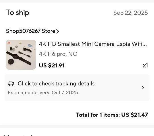 4K HD Smallest Mini Camera Espia Wifi Security Smart Home Surveillance Small Wifi Cam LR Night Vision Motion Detection Body Cam photo review