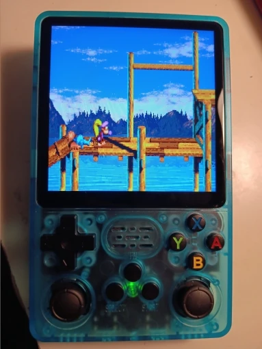 R36S Plus 64G Handheld Game Console 4.0-inch Screen Built-in 15000+ Games 3200mAh Portable Dual Hall Joystick Pocket Video Player Supports 30+ Emulators photo review